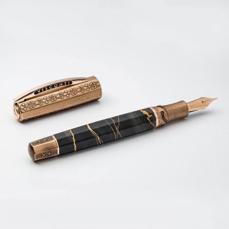 Перьевая ручка Il Magnifico Black Marble