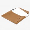 Кожаная папка-конверт А4 VSCT цвет коньячный