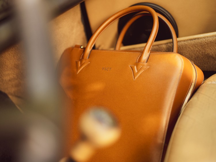 Мужская сумка VSCT цвет коньячный