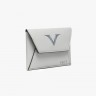Кожаное портмоне-конверт VSCT цвет серый