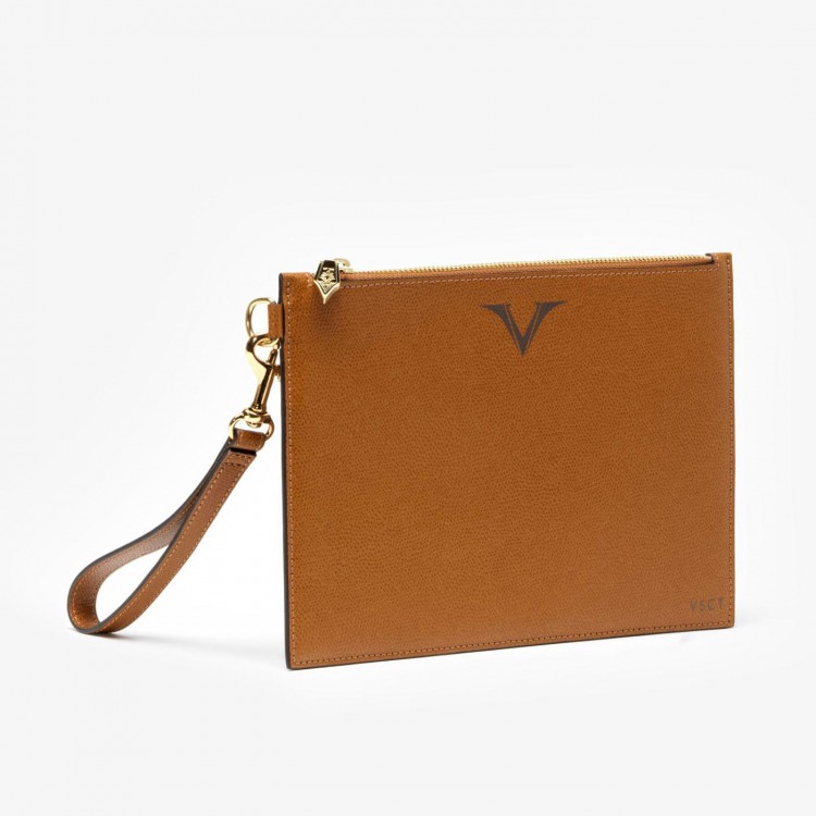 Клатч VSCT цвет коньячный