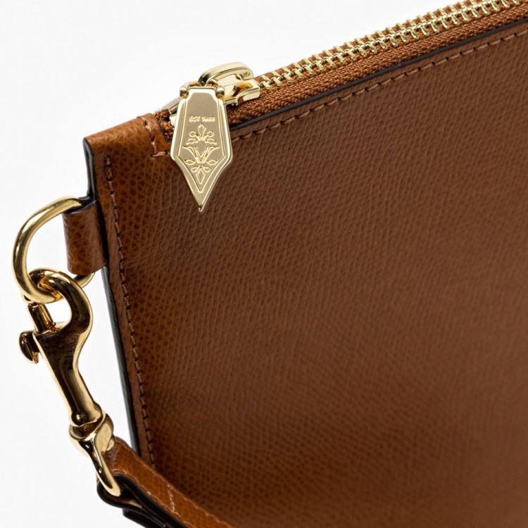 Клатч VSCT цвет коньячный