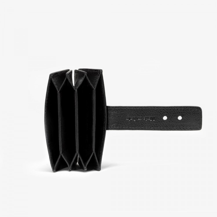 Кожаный держатель для карт VSCT цвет черный