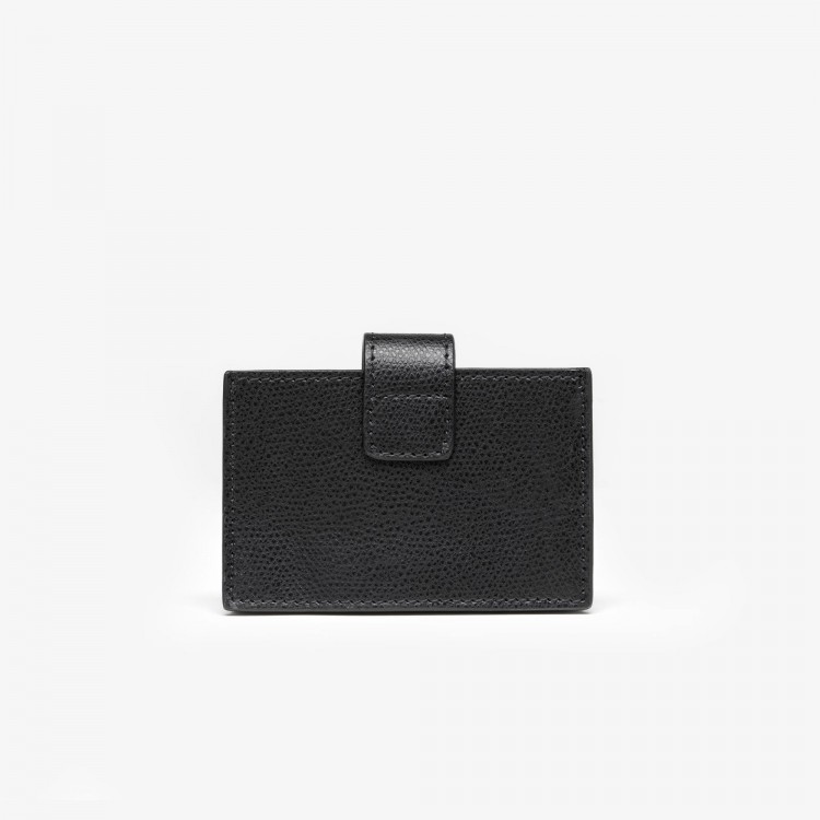 Кожаный держатель для карт VSCT цвет черный