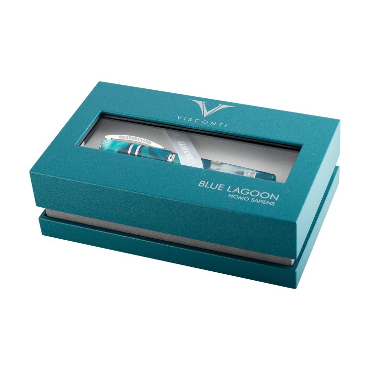 Перьевая ручка Homo Sapiens Blue Lagoon