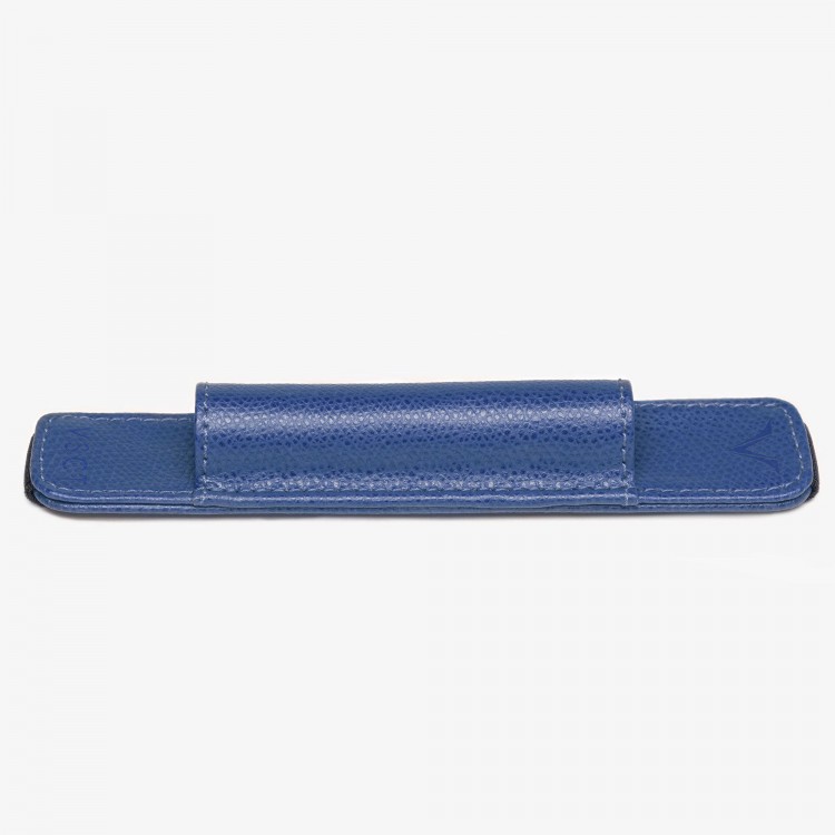 Кожаный чехол для ручки VSCT с креплением цвет синий