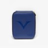 Кожаный чехол для шести ручек VSCT на молнии цвет синий