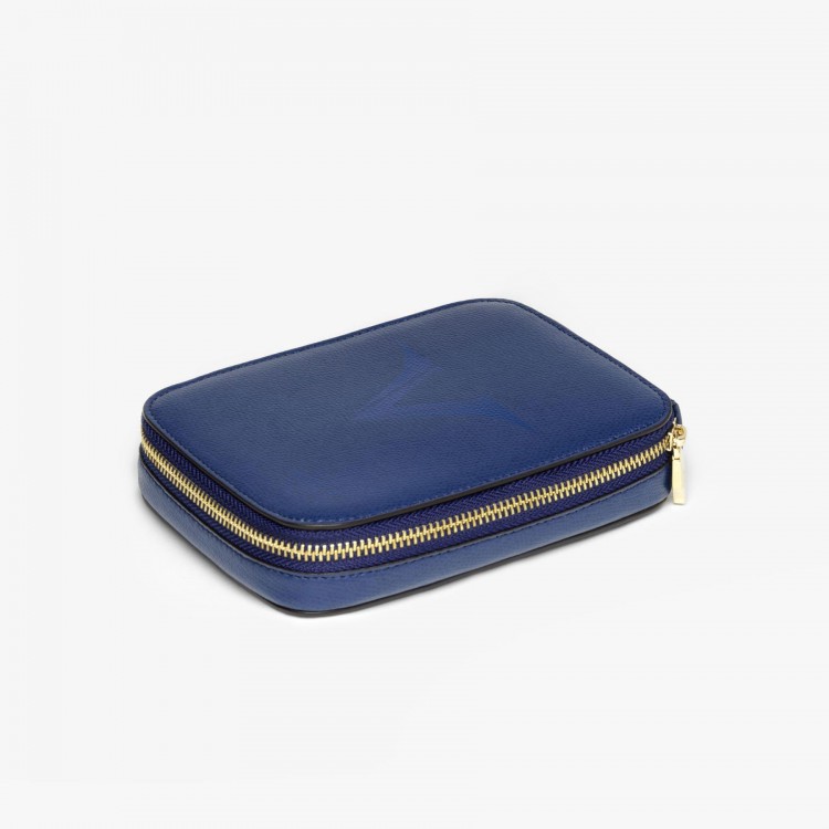 Кожаный чехол для шести ручек VSCT на молнии цвет синий