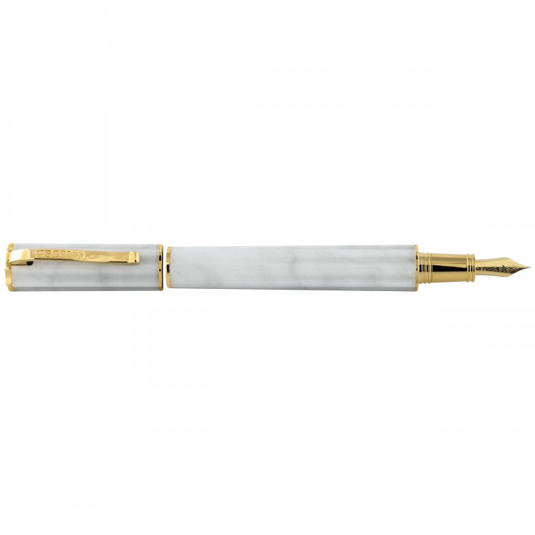Перьевая ручка San Miniato White Marble