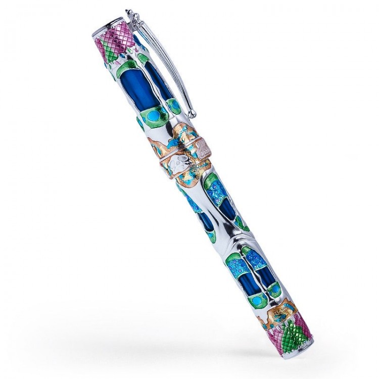 Ручка-роллер Casa Batlló Silver